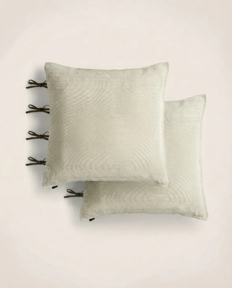 Set de 2 taies d'oreiller Fil à fil