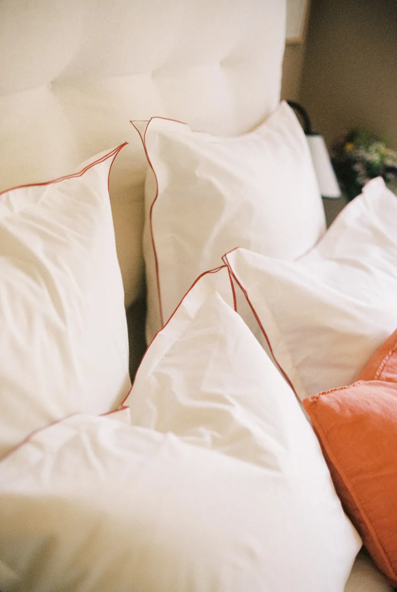 Set de 2 taies d'oreiller Bora
