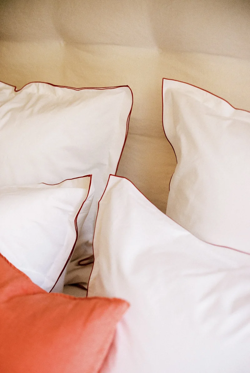 Set de 2 taies d'oreiller Bora