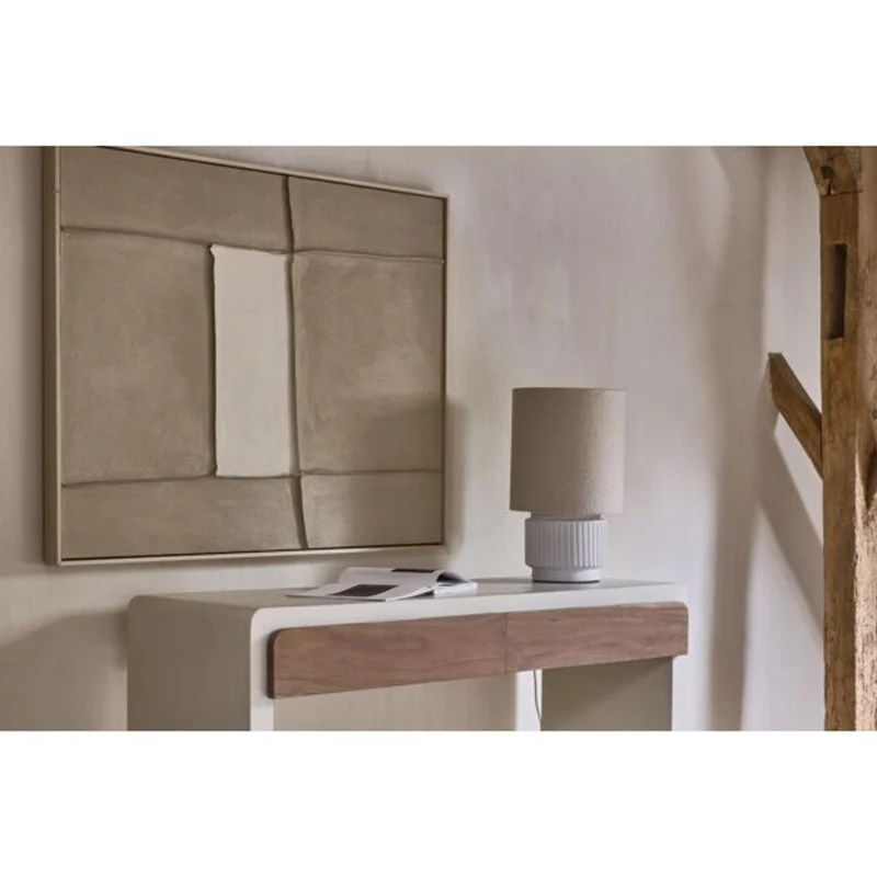 Toile avec cadre BLANCHE
