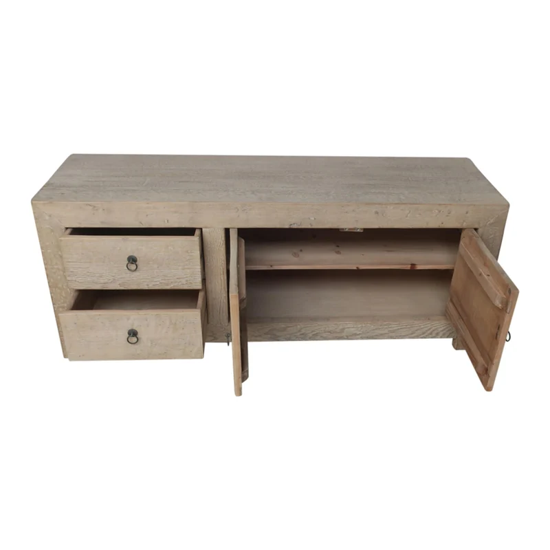 Commode Basse Naturel