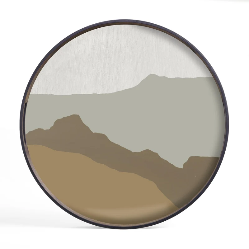 Plateau Rond Wabi Sabi