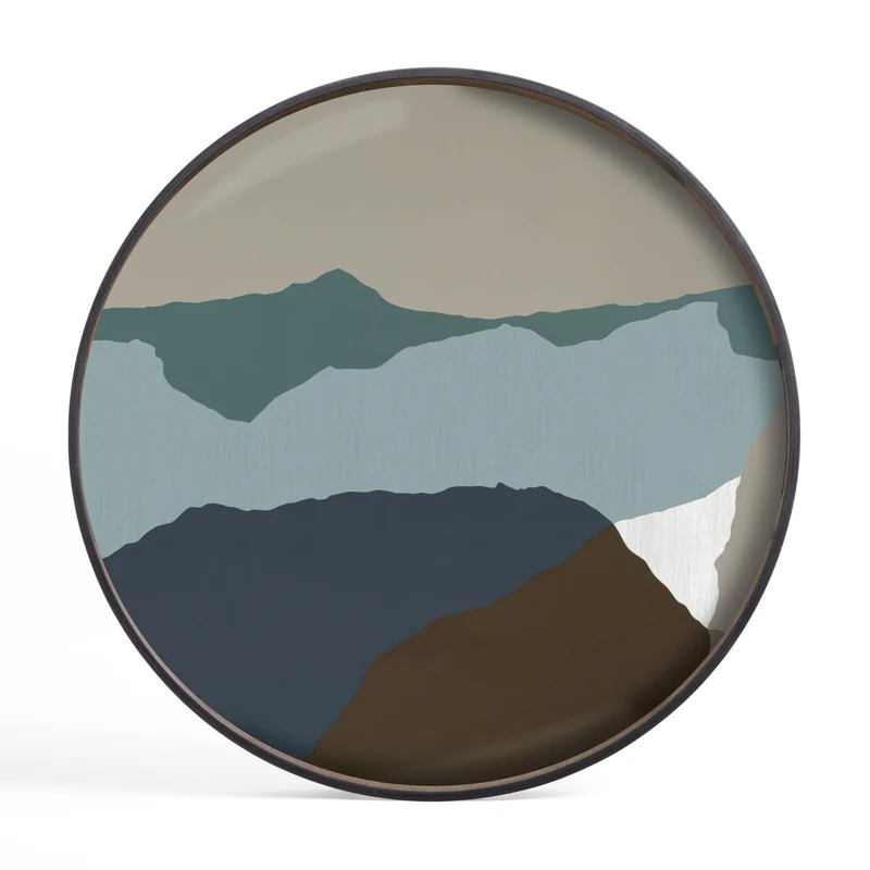 Plateau Rond Wabi Sabi