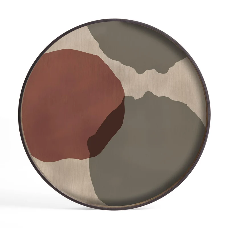 Plateau Rond Overlapping Dots
