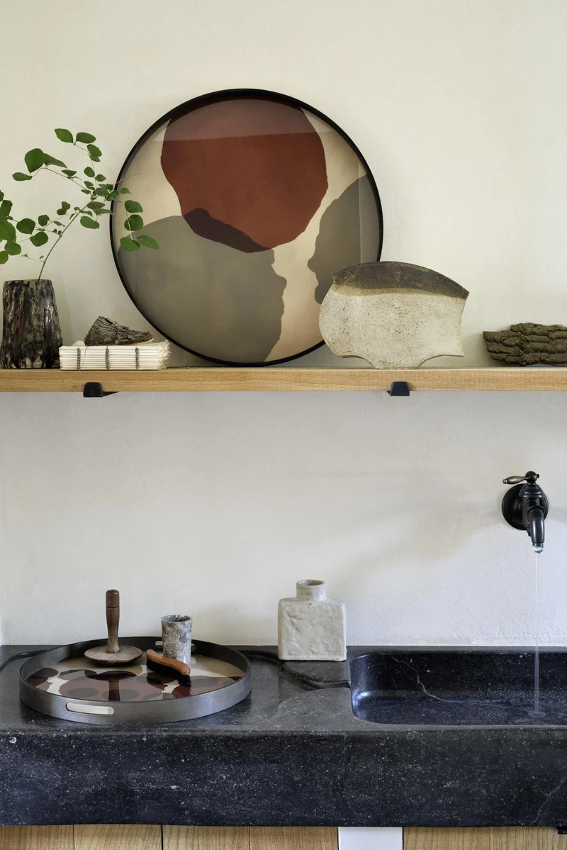 Plateau Rond Overlapping Dots