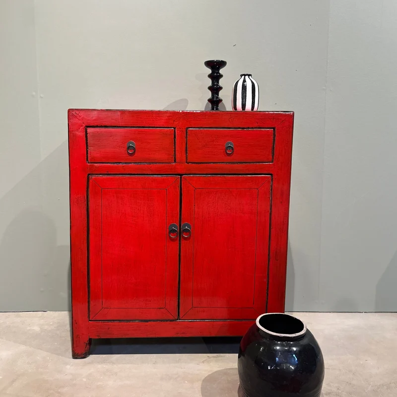 Commode 2P 2T Rouge