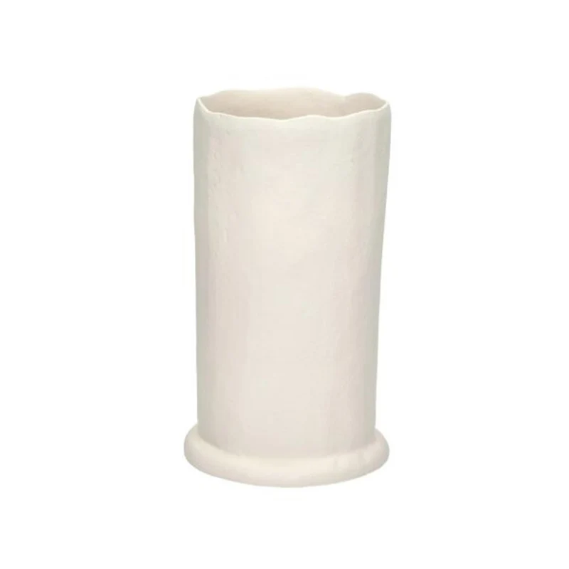 Vase TRULLI blanc cassé