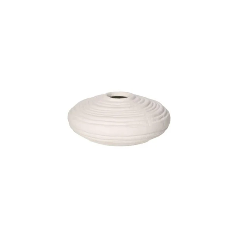 Vase TRULLI blanc cassé