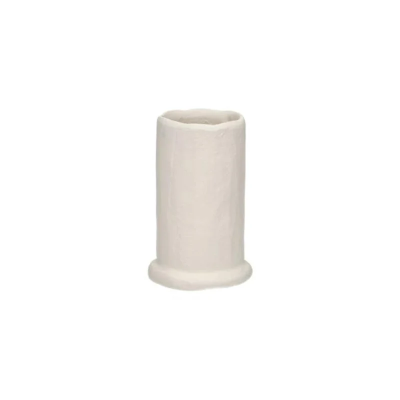 Vase TRULLI blanc cassé
