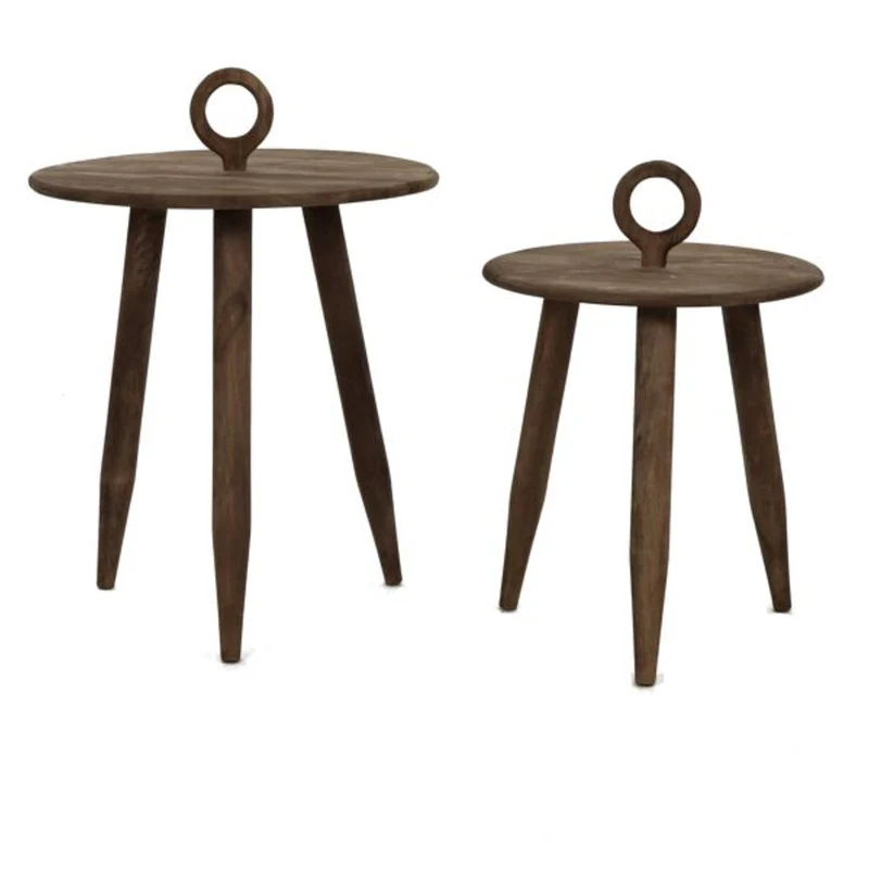 Set de 2 tables basses TRIPOLI