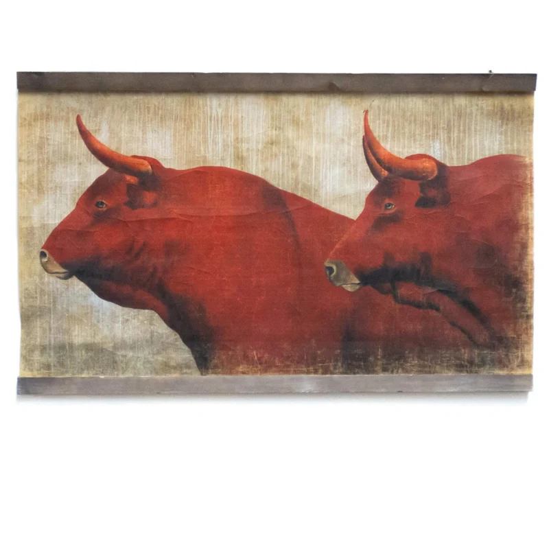 Affiche 2 Red Bulls de Thierry Bisch