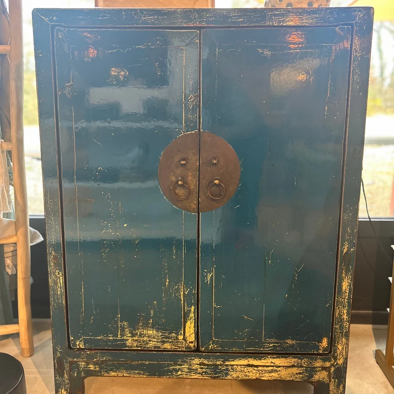 Commode Haute 2 P Bleue