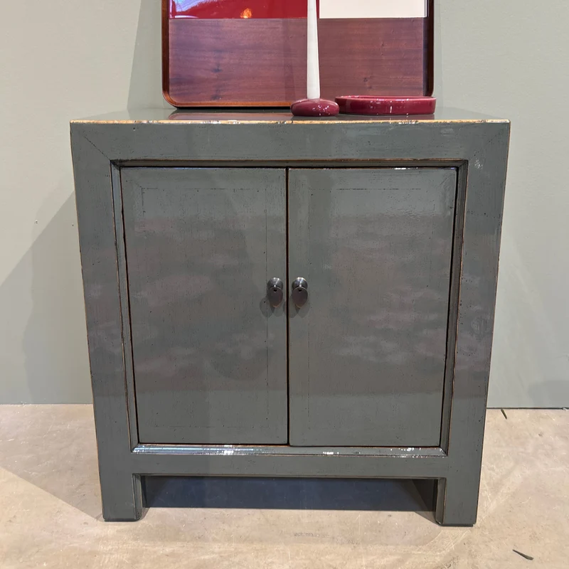 Commode 2P gris foncé