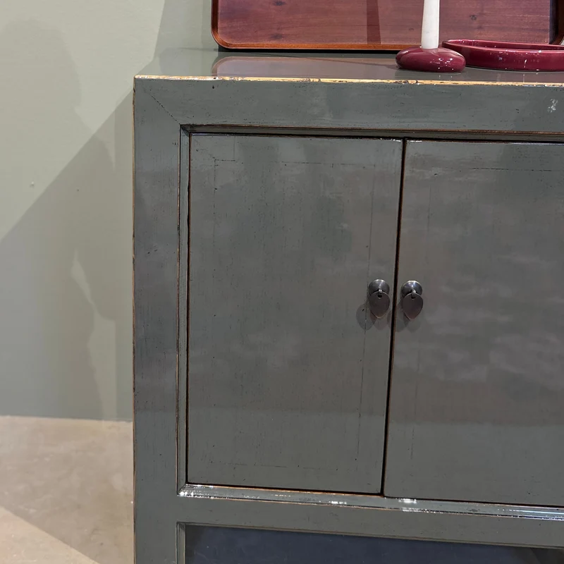 Commode 2P gris foncé