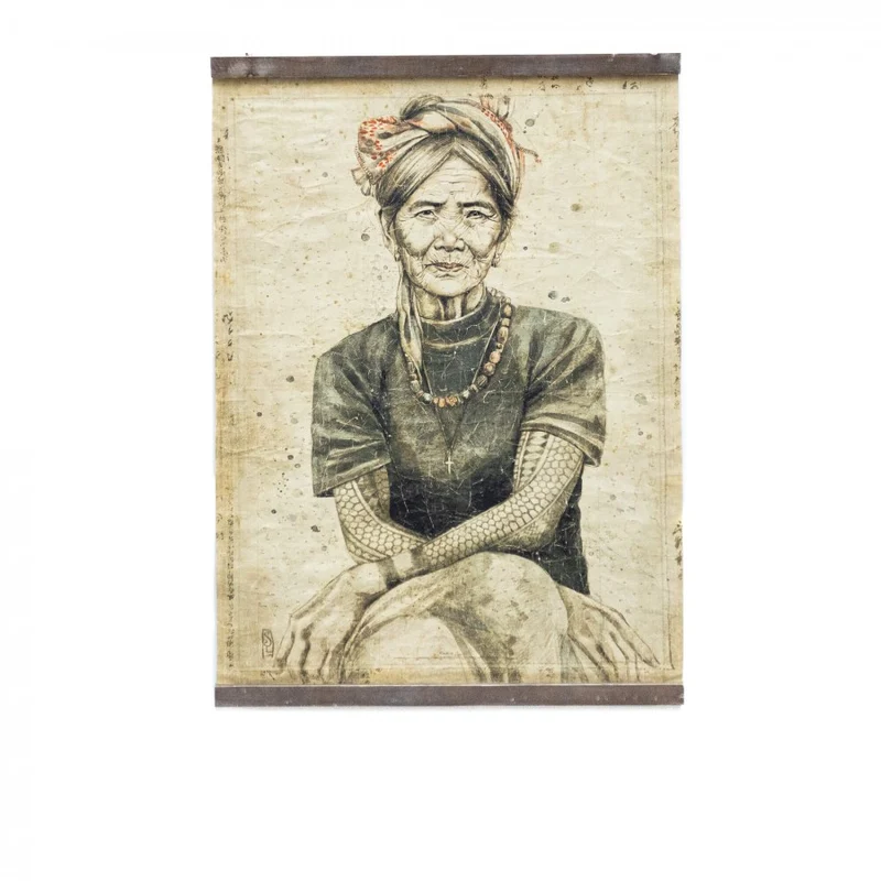 Tableau Papier Froissé Whang Philippines