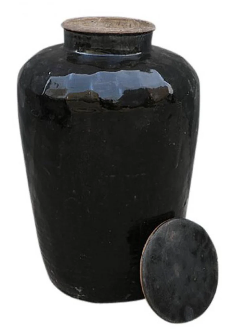 Amphore 38x38x65 Black