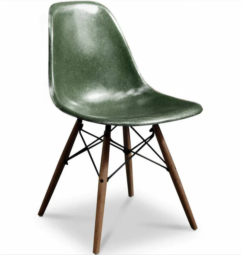 Chaise Eames Originale Olive Verte