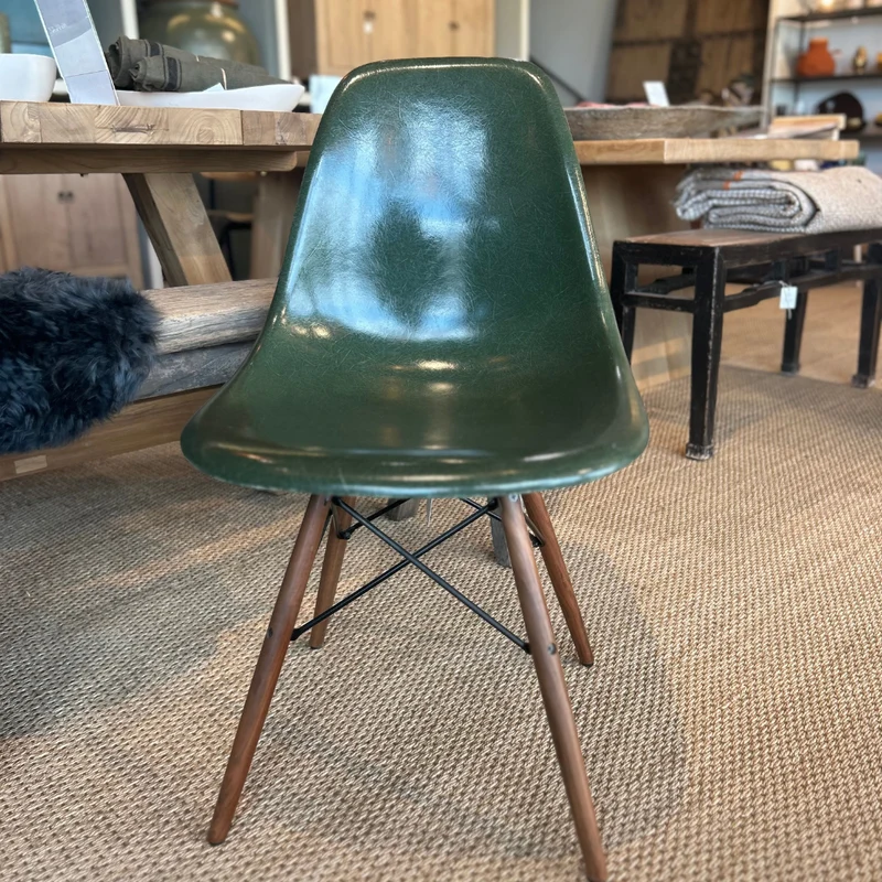 Chaise Eames Originale Olive Verte