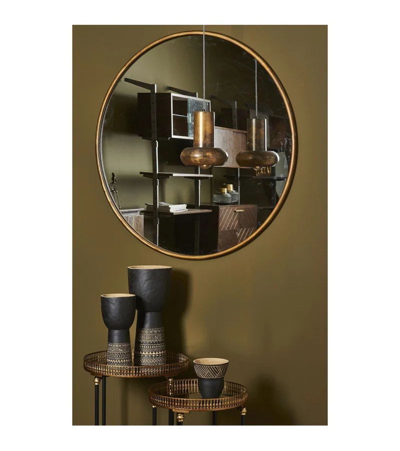 Miroir Gramdo Doré D120cm
