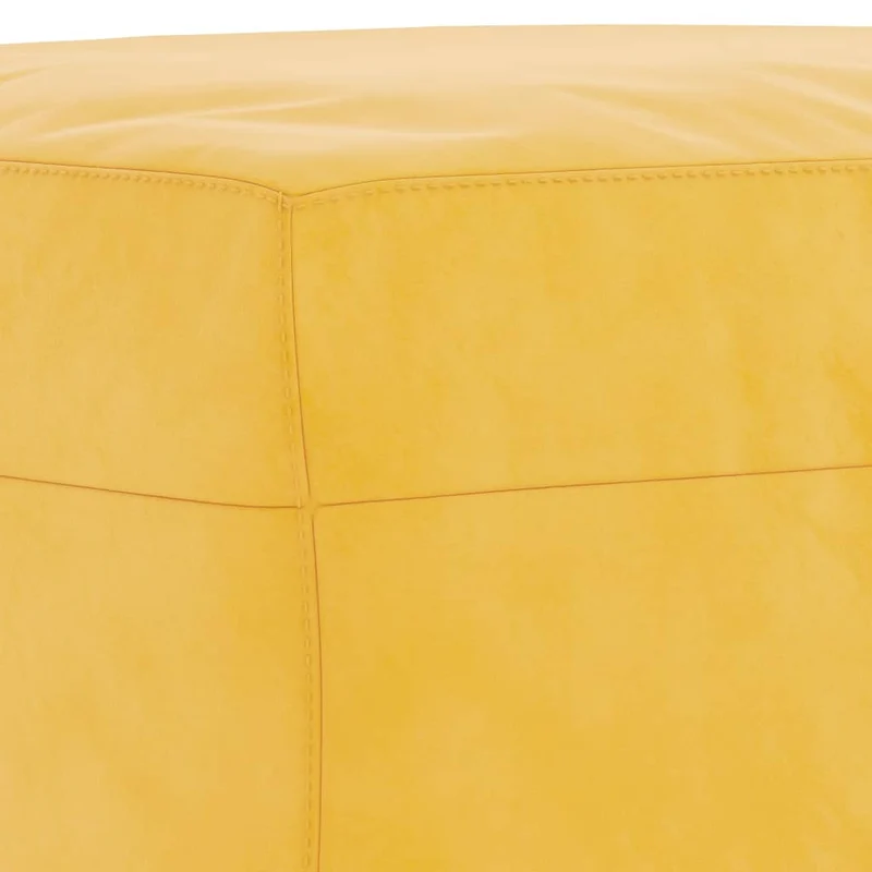 Banc banquette jaune 100 x 35 x 41 cm velours 02_0010695