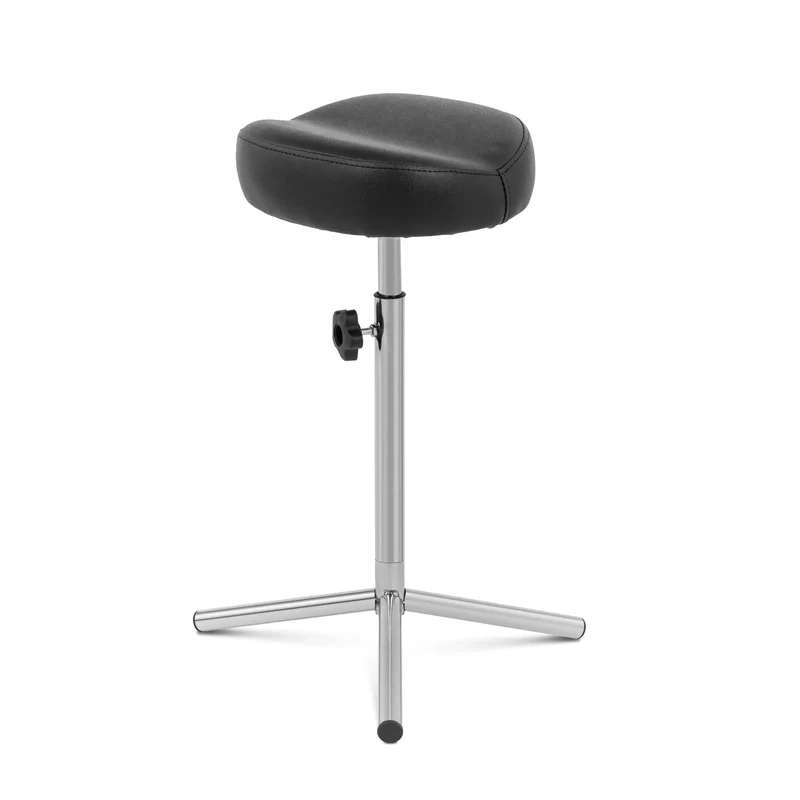 Repose bras tattoo réglable en hauteur 47 x 47 x 50 60 cm acier inoxydable pvc contreplaqué mousse synthétique noir 14_0009842