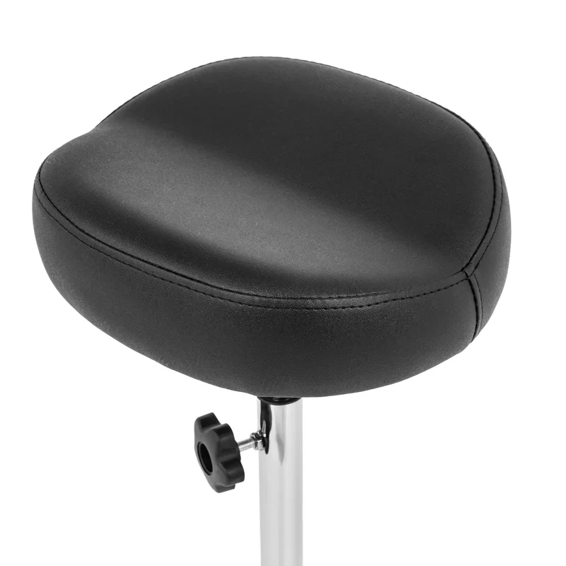 Repose bras tattoo réglable en hauteur 47 x 47 x 50 60 cm acier inoxydable pvc contreplaqué mousse synthétique noir 14_0009842