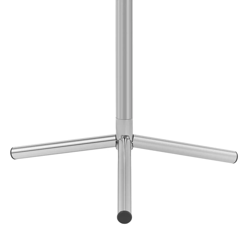 Repose bras tattoo réglable en hauteur 47 x 47 x 50 60 cm acier inoxydable pvc contreplaqué mousse synthétique noir 14_0009842