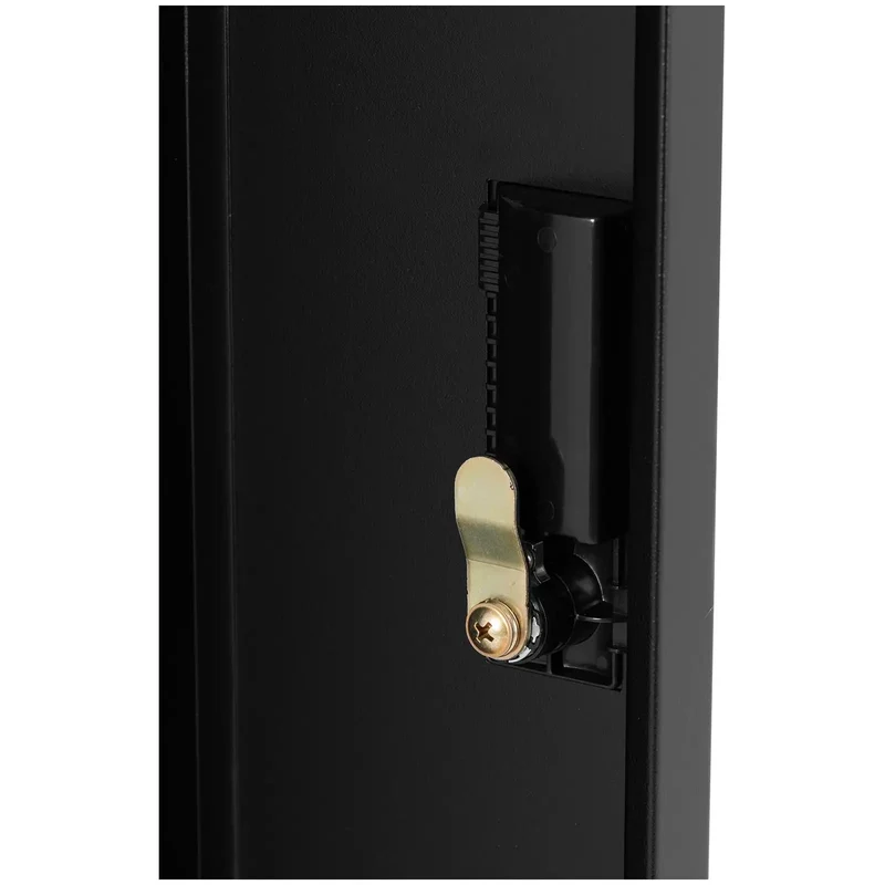 Casier vestiaire métallique 6 étagères verrouillable 200 kg acier anthracite noir 14_0008548