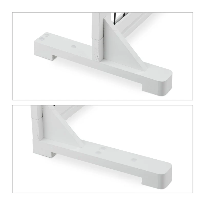 Lot de 1 barrière de sécurité extensible réglable pour enfants et chiens 65 x 75 cm finition mate en plastique blanc 13_0011111