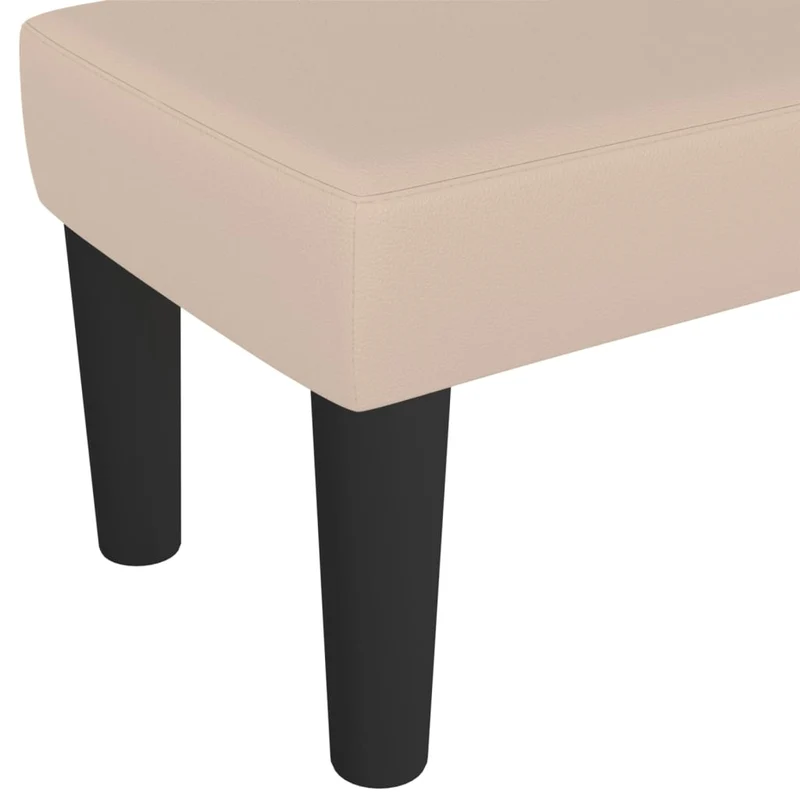 Banc banquette cappuccino 70 x 30 x 30 cm synthétique 02_0010607