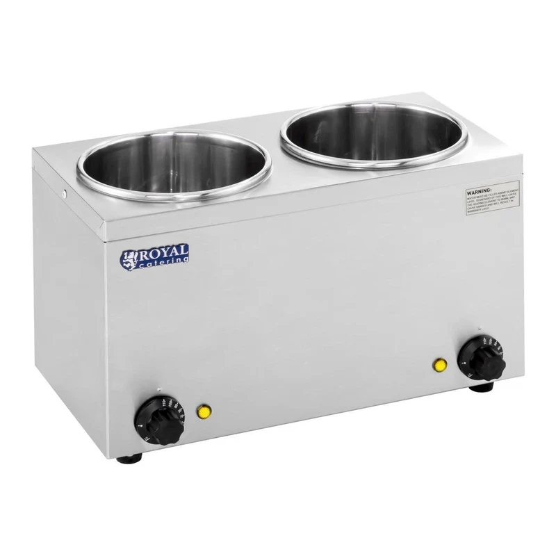 Distributeur de soupe - 2 x 2,75 litres - 300 watts acier inoxydable 14_0000149