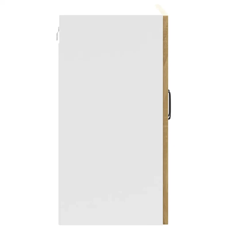 Armoire murale de cuisine polyvalente avec espace de rangement 80 x 31 x 60 cm en bois d'ingénierie chêne sonoma 02_0049995