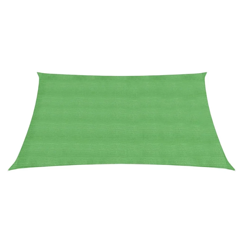 Voile toile d'ombrage parasol 160 g/m² PEHD 3/4 x 3 m vert clair 02_0009377