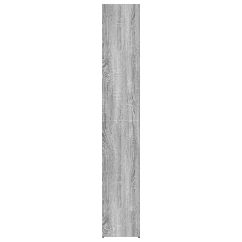 Buffet bahut commode armoire meuble de rangement organisateur cuisine salle de séjour salon haut sonoma 30 x 42,5 x 185 cm bois d'ingénierie gris 02_0035172