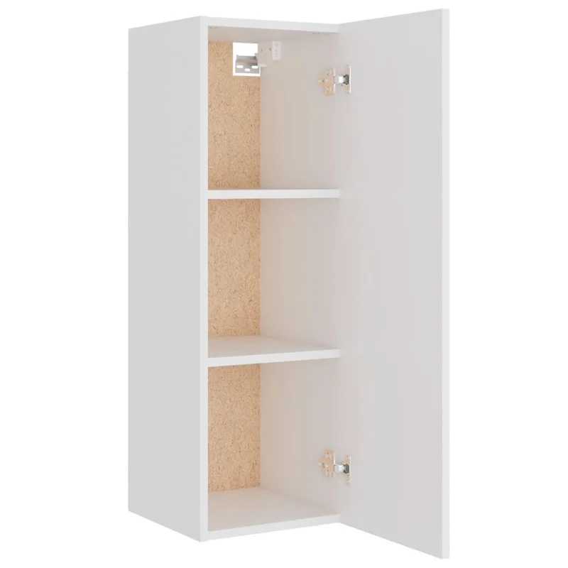 Ensemble de meubles armoire buffet TV télévision salon chambre séjour 5 pièces bois d'ingénierie blanc 02_0024856