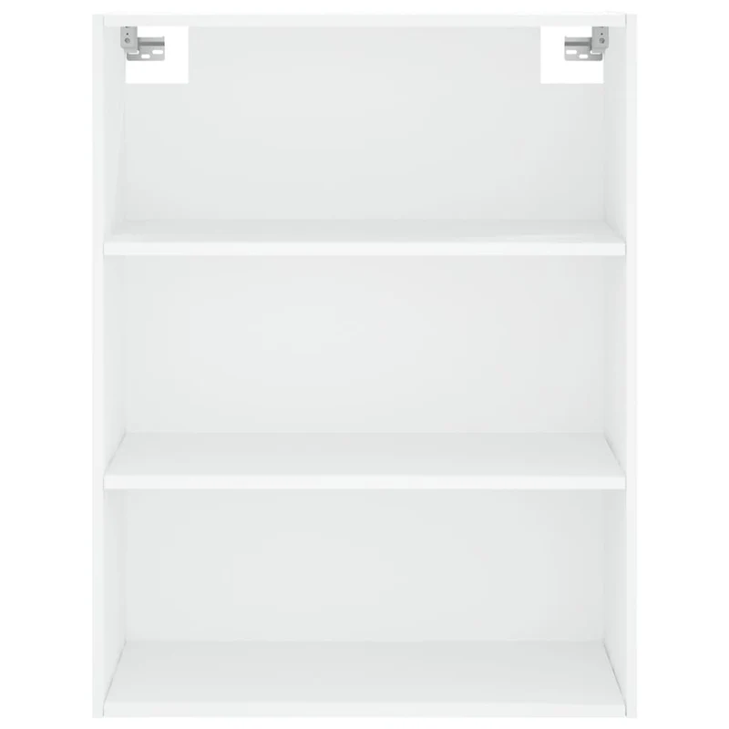 Buffet bahut commode armoire meuble de rangement organisateur cuisine salle de séjour salon haut 69,5 x 34 x 180 cm bois d'ingénierie blanc 02_0032682