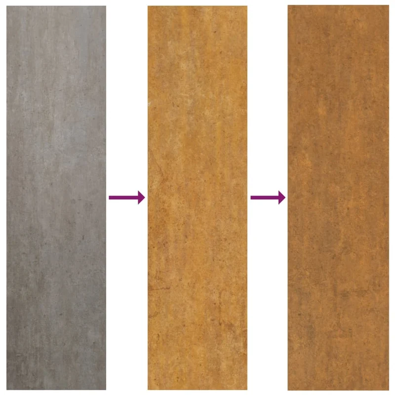 Jardinière bac lit surélevé plantes fleurs terrasse jardin 40 x 41 x 40 cm acier corten marron 02_0037594