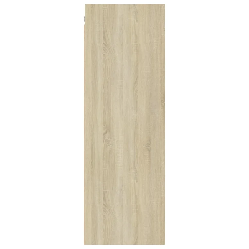 Ensemble de meubles armoire buffet TV télévision salon chambre séjour 4 pièces chêne sonoma bois d'ingénierie brun 02_0024807