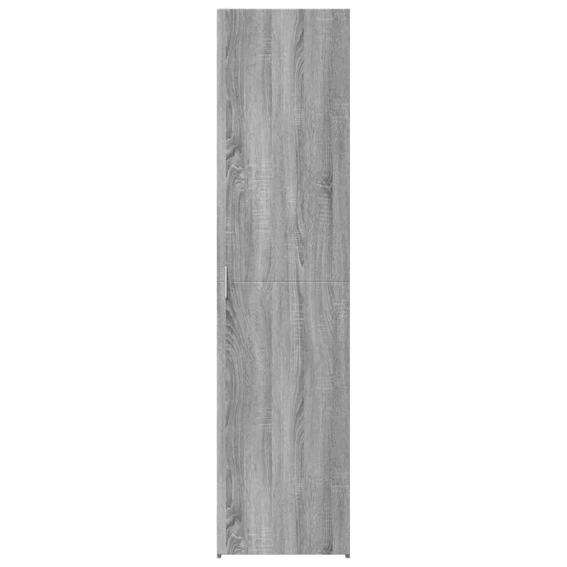 Buffet bahut commode armoire meuble de rangement organisateur cuisine salle de séjour salon haut sonoma 45 x 42,5 x 185 cm bois d'ingénierie gris 02_0035368
