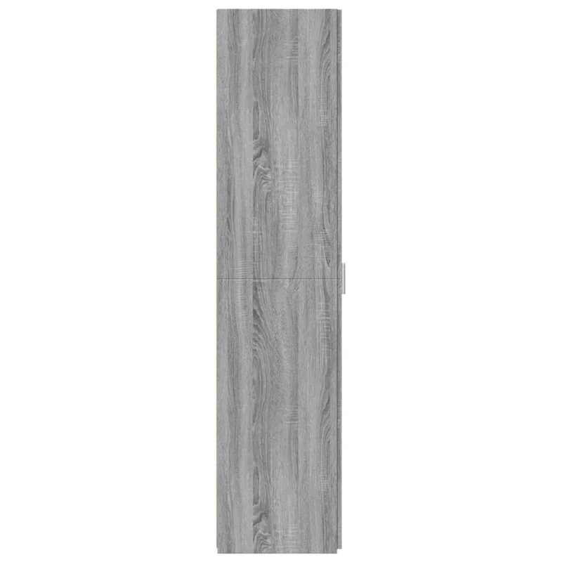 Buffet bahut commode armoire meuble de rangement organisateur cuisine salle de séjour salon haut sonoma 45 x 42,5 x 185 cm bois d'ingénierie gris 02_0035368