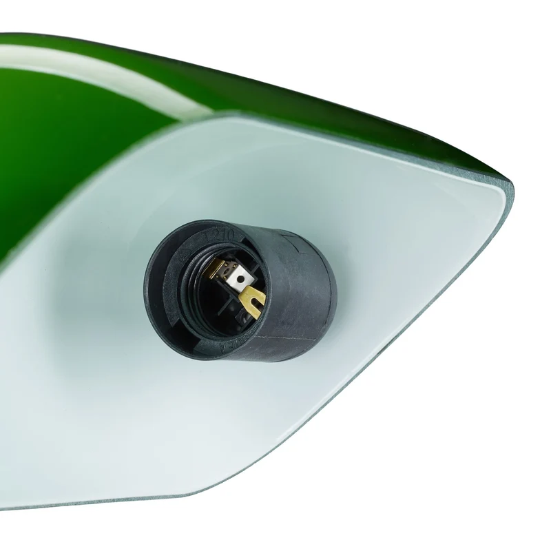 Lampe de bureau antique style Art déco inclinable 30 x 20 x 50 cm en laiton vert 13_0003112