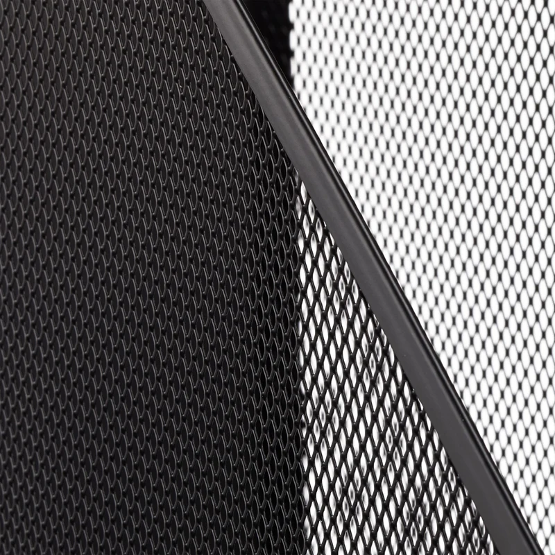 Porte-journaux en métal pour bureau rangement documents 31,5 x 7,2 x 25 cm design linéaire en métal noir 13_0006187