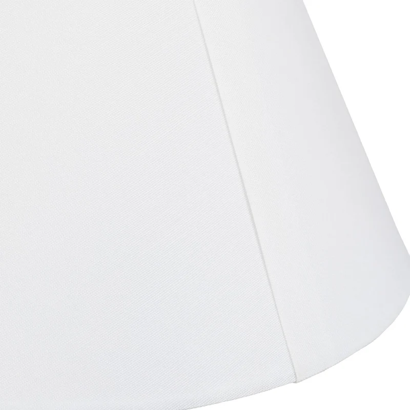 Lampe de table vintage éclairage classique pour salon chambre 30 x 20 x 20 cm en fer noir 13_0006144