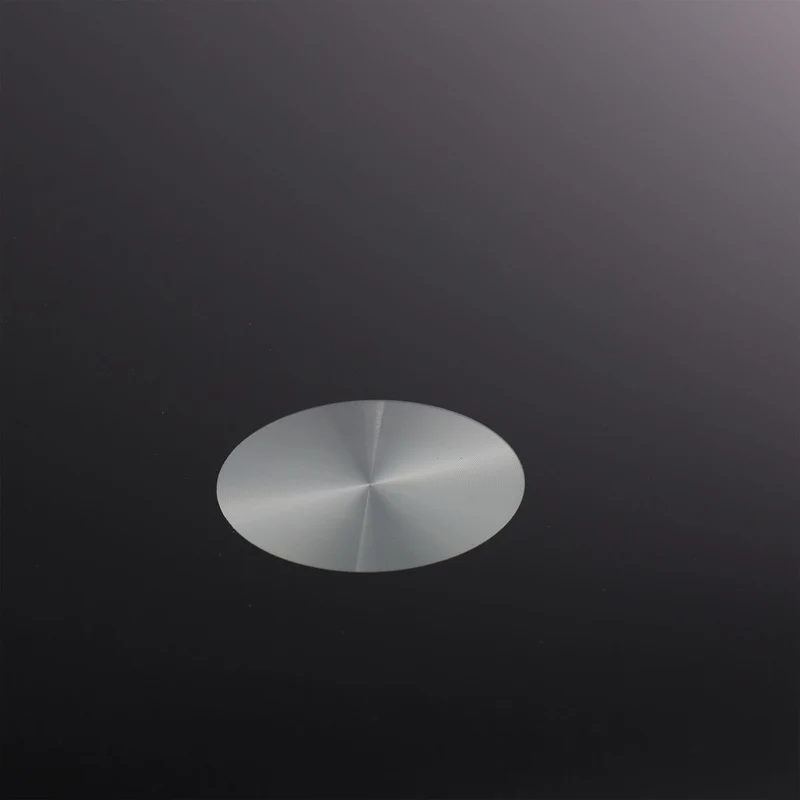 Table d'appoint ronde multifonctionnelle design moderne 50 x 50 x 50 cm en verre noir 13_0008393