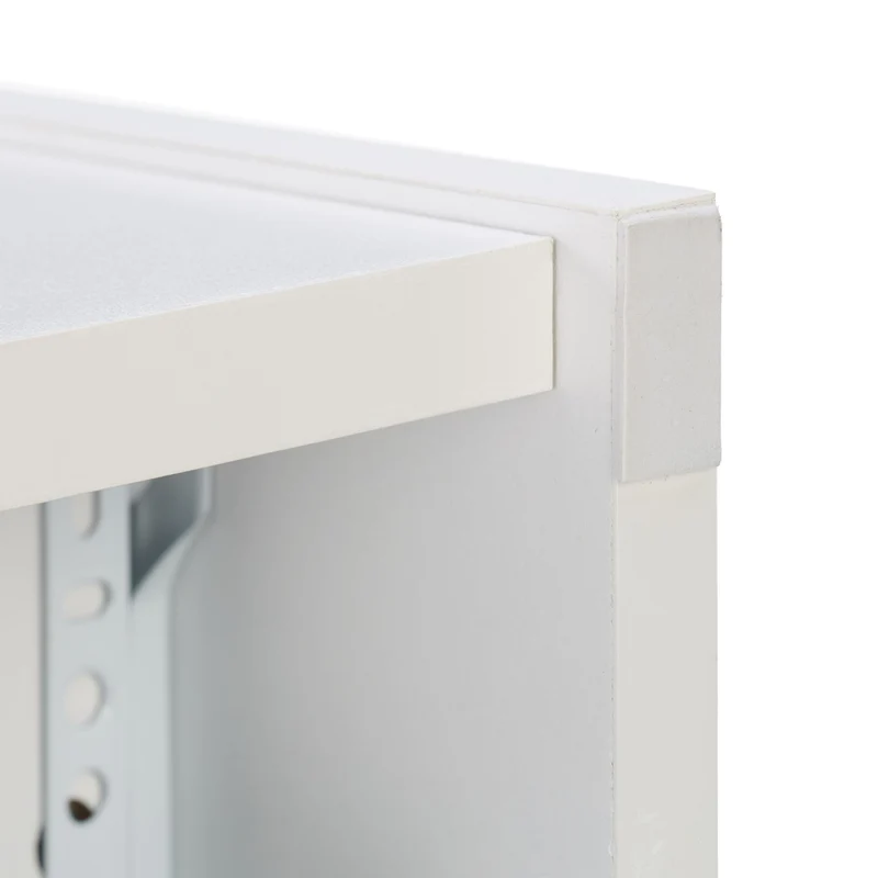 Armoire étroite à tiroirs pour coins 40 x 30 x 90 cm design pratique ambiance cosy en bois blanc 13_0008166