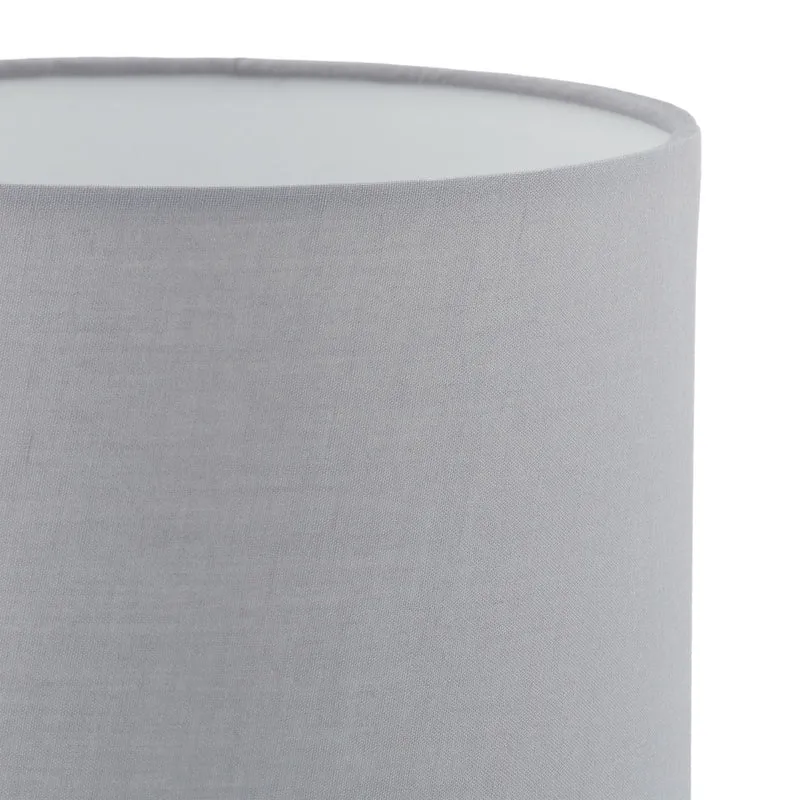 Lampe de table ovale tactile salon chambre 32,5 x 18 cm éclairage d'ambiance moderne en fer noir 13_0007839