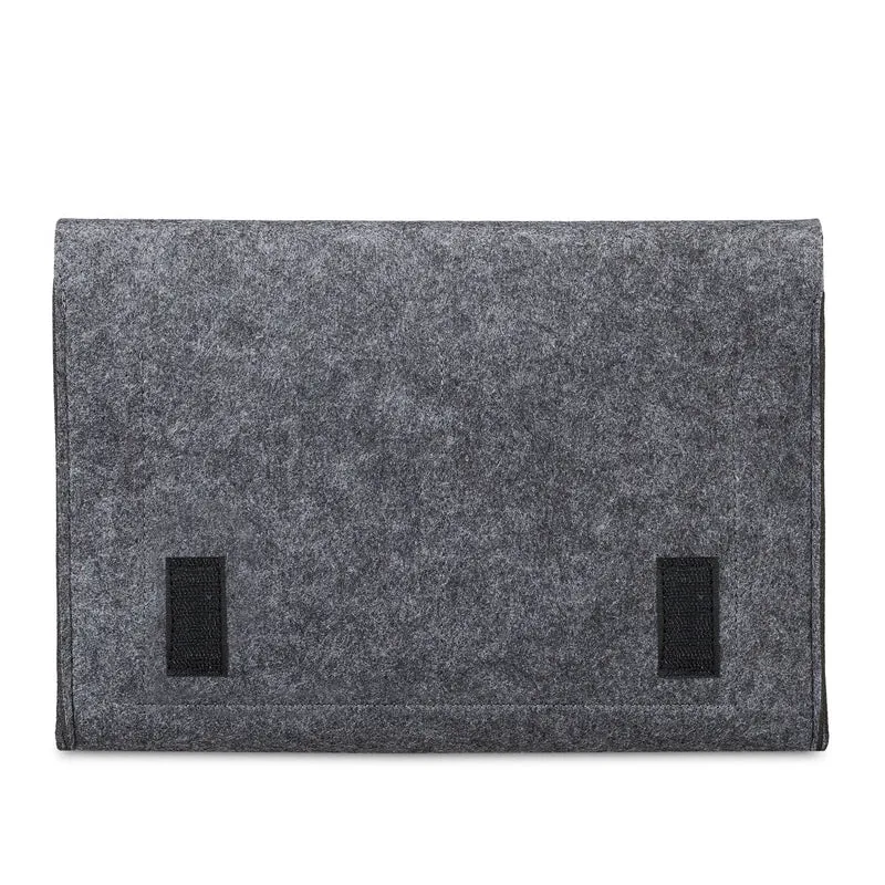 Organisateur de lit avec 6 compartiments pratique chambre 27 x 31,5 x 11,5 cm en feutre gris 13_0009719