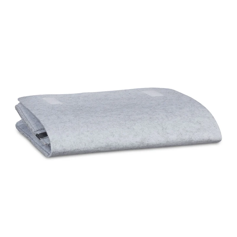 Organisateur de lit avec 6 compartiments pratique chambre 27 x 31,5 x 11,5 cm en feutre gris 13_0009720