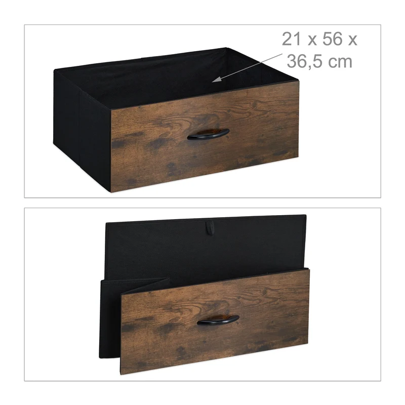 Commode 3 tiroirs pratique style industriel salon couloir 90 x 40 x 80 cm en MDF noir 13_0010896