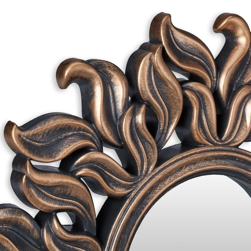 Lot de 3 miroirs décoratifs rayons de soleil salle à manger 30 x 30 x 2 cm en verre bronze 13_0013239